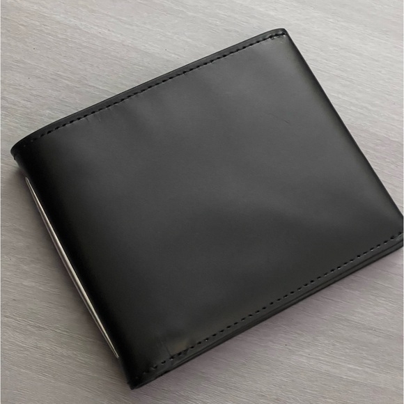 TUMI Double bifold black men’s wallet - Picture 4 of 13